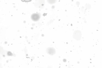 Wall Mural - Falling snow isolated on transparent background. Heavy light snowfall, snowflakes Snow flakes, snow background