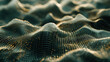 a close up of a wavy surface