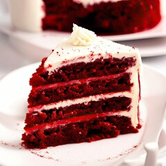 Red Velvet cake, a dessert that has gained popularity.