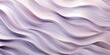Soft lavender and peach tones intertwining delicately in a dreamy 3D wave pattern.