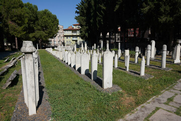 Wall Mural - Old Graveyard in Bursa, Turkiye