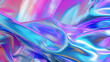 Surreal Silk Waves: High-Resolution Abstract Holographic Texture