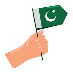 Sticker - pakistan day celebration