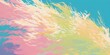 © HellSong - Pussy willow - pastel colors spring blooming colorful abstract illustration for card, wall art, banner, web, poster backdrop decoration