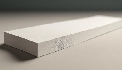 white paper kraft small strip deckle edge 1