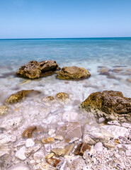 Poster - Beach at Portoferraio - Elba island - Tuscany - Italy