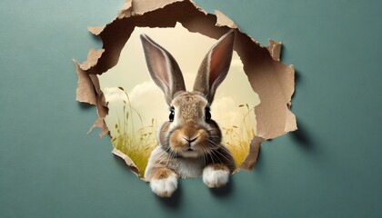 Wall Mural - Easter Bunny