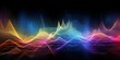 © Влада Яковенко - A bright and vivid spectrum of audio visual waveforms, showcasing dynamic patterns and rich colors