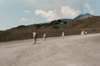 © Jimena Roquero/Stocksy - Group of tourists in Mount Etna volcano in Sicily