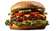 Ultimate Cheeseburger Classic on Transparent Background