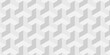 © MdLothfor - Minimal modern cube tile and mosaic wall grid backdrop hexagon technology transparent wallpaper background. white and gray geometric block cube structure backdrop grid triangle texture vintage desig