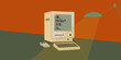 © Vera Lair/Stocksy - Illustration of an old computer