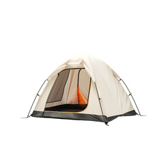 camping tent on transparent background
