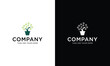 money tree logo design icon template, money combine with tree logo design concept