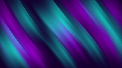 Wall Mural - Gradient background multicolour transitional wave 3D animation moving smooth flowing pattern color purple teal