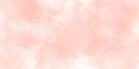 Wall Mural - abstract pink and sky watercolor aged wall design background. summer winter day and pattern clouds b