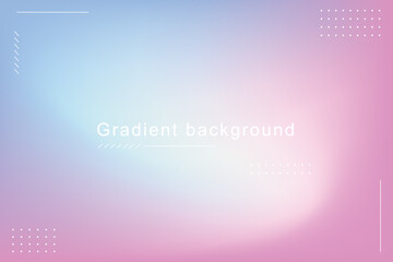 Modern gradient blurred vector background