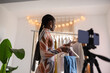 © Milles Studio/Stocksy - Female fashion blogger telling about new collection