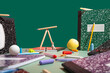 © Kate Ili/Stocksy - Creative messy school table