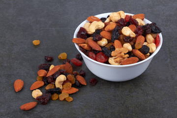 Poster - Bowl of mix nuts