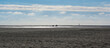 Wattenmeer und Sandstrand an der Nordseeküste in Sankt Peter-Ording
