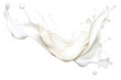© Oksana - Milk creamy splash isolated on white background
