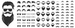 © 4zevar - Set of hipster mustache icon. Different mustache collection. Vector illustration