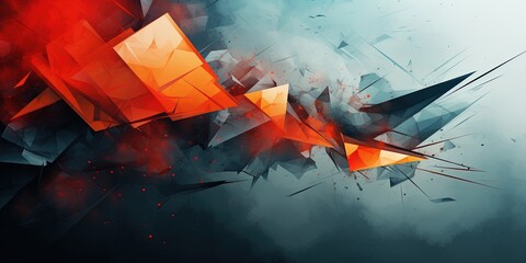 Wall Mural - modern abstract art background