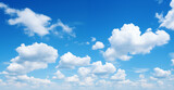 Fototapeta Las - blue sky with white cloud background. blue sky with cloud closeup
