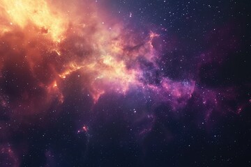 dynamic celestial exploration in colorful display