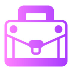 briefcase gradient icon