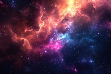 Wall Mural - Astronomical marvel wows with cosmic display