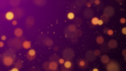 Sticker - abstract gold bokeh background with glitter and bokeh, shiny and shimmering luxury wallpaper