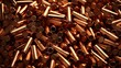 Copper bullets pile