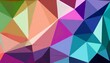 colorful luxury low poly background