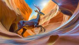canyon antelope arizona abstract background beauty of nature concept travel and art concept