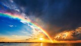 Fototapeta Tęcza - rainbow background