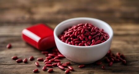 Wall Mural -  Healthy Living - Red Superfoods