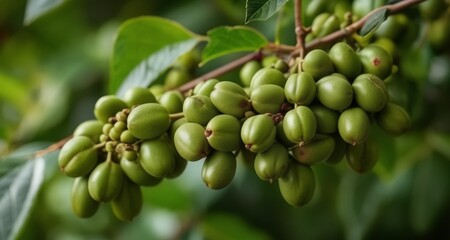 Canvas Print -  Bountiful harvest of fresh green grapes