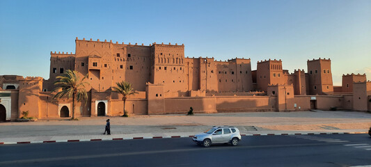 Wall Mural - Exploring the Rich Heritage of Kasbah Taorirt in Ouarzazate City