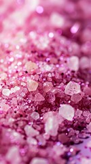 Poster - pink sea salt.