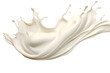 © Oksana - Milk splash isolated on transparent background
