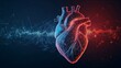3D realistic model of human heart generate ai
