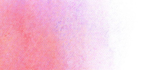 Wall Mural - pastel canvas texture fade gradient from pink purple red to transparent background clipart copy space for text