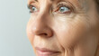 © Ovidiu - Close up of woman face that used UL therapy to do a face lift