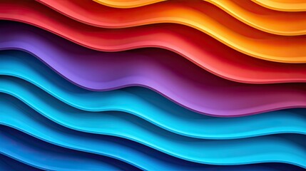 Wall Mural - water wave colorful background