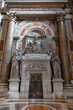 The tomb of Pope Alexander VII In St. Peter's Cathedral in the Vatican.