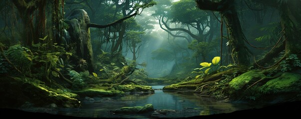 Wall Mural - amazonian forest