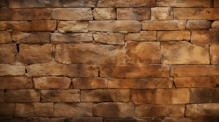 Poster - rustic wall brown background