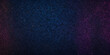 Abstrakte Cyber-Textur in kühlen Blautönen mit purpurnen Highlights